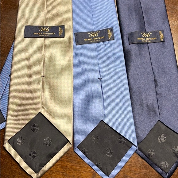 Bundle of Brooks Brothers 346 Silk Ties - Picture 5 of 5